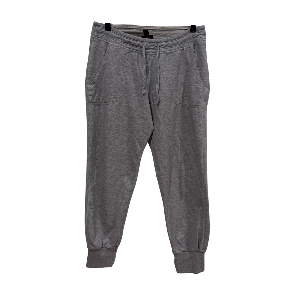 Patagonia‎ Ahnya Joggers XS Salt Grey Organic Cotton Fleece Sweatpants 21971